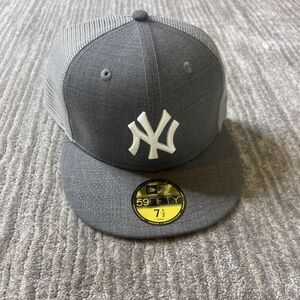 New York Yankees Hat Cap Fitted 7 1/2 New Era x Todd Snyder 59FIFTY Mesh Trucker